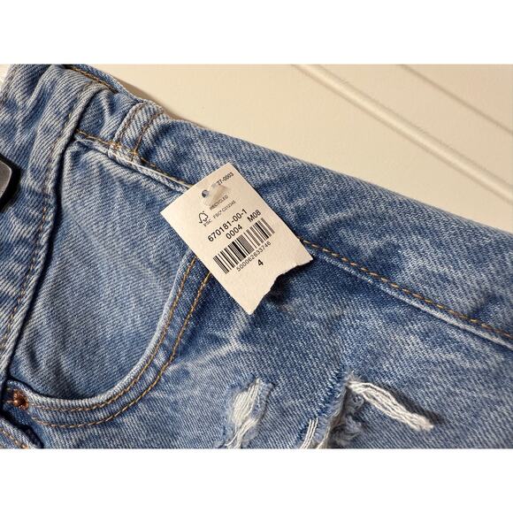 NWT Old navy OG short high rise Jean  Cut off shorts Size 4 - Picture 5 of 5
